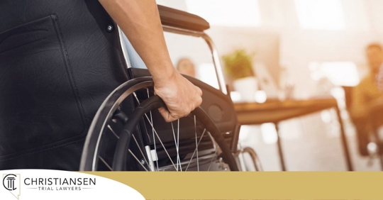 person in wheelchair