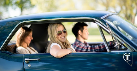 friends on spring break trip