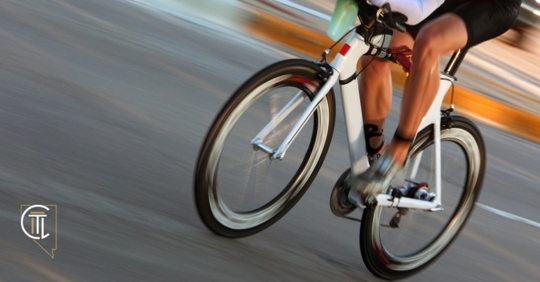 cyclist on the road